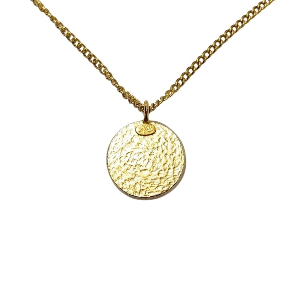 CHANEL Authentic Gold Logo Necklace - Picture 2 of 6